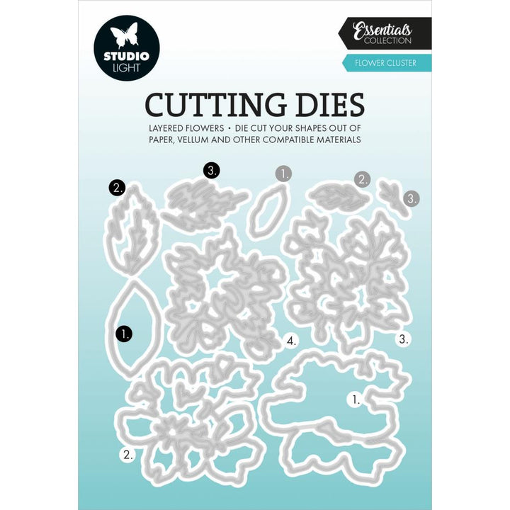 Studio Light Essentials Layered Cutting Die: Nr. 811, Flower Cluster (5A0023GZ1G6J1)