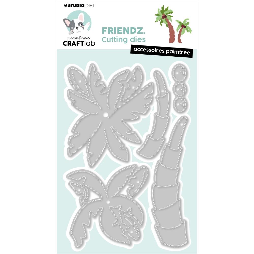 Studio Light Friendz Cutting Die: Nr. 835, Palmtree Accessories (5A0023NS1G6JB)