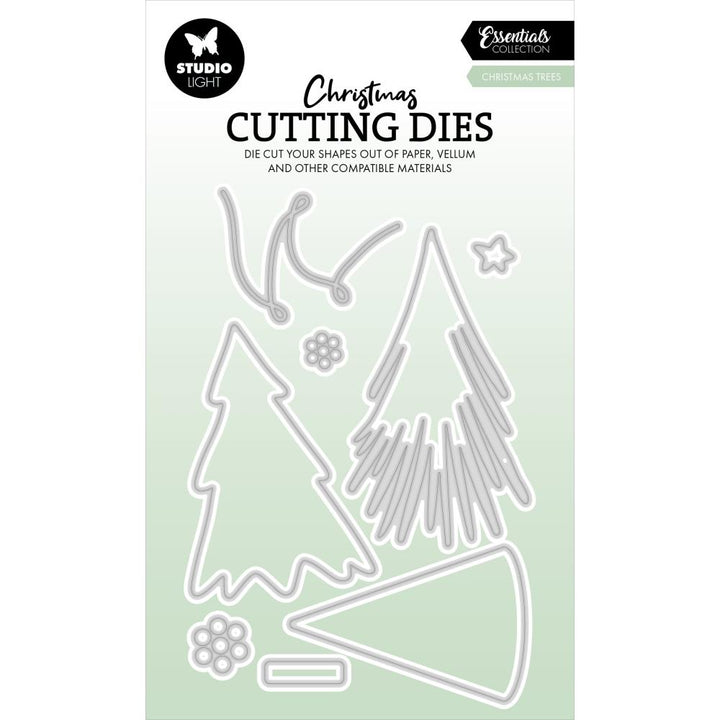 Studio Light Essentials Cutting Die: Nr. 844, Christmas Trees (5A0023GB1G6K7)