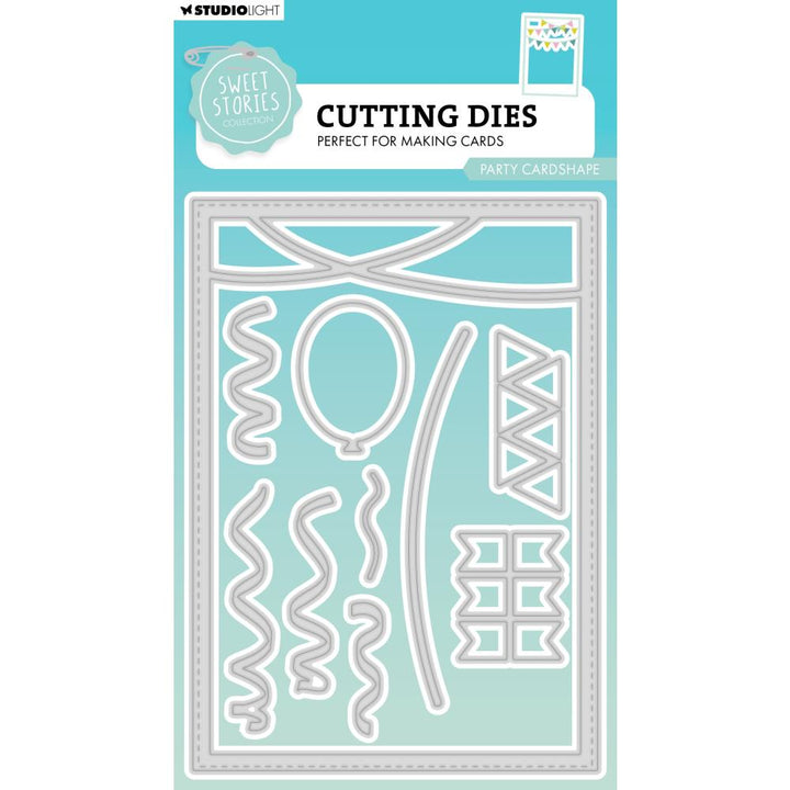 Studio Light Sweet Stories Cutting Die: Nr. 820, Party Cardshape (5A0023LS1G6KK)