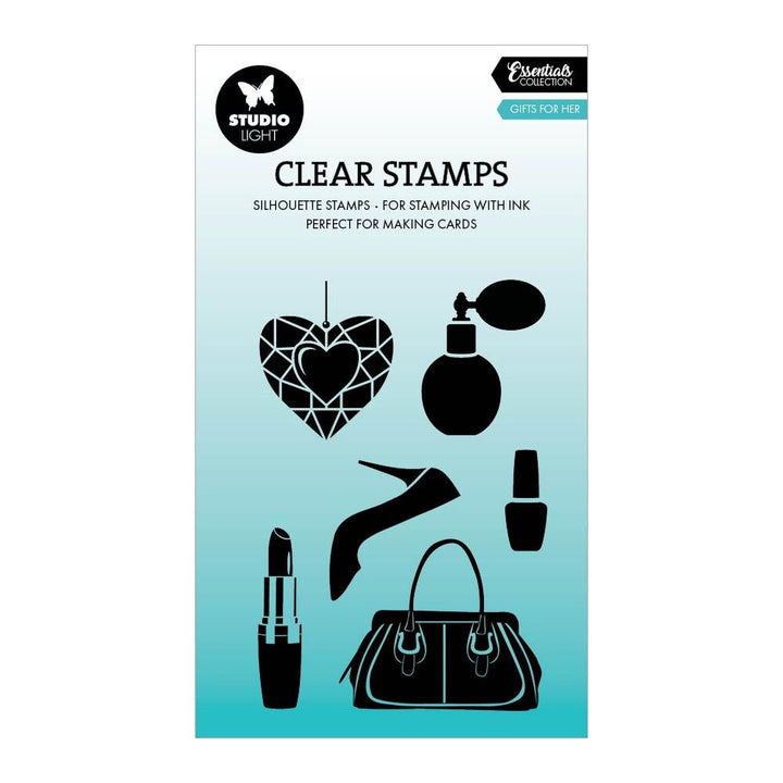 Studio Light Essentials Clear Stamps: Nr. 663, Gifts For Her (5A0023JP1G6LR)