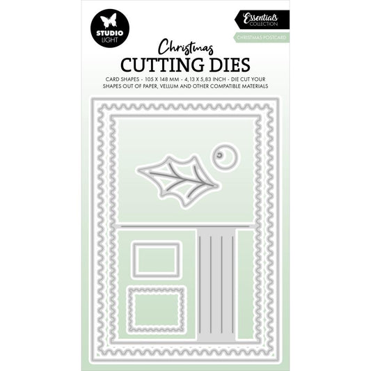 Studio Light Essentials Cutting Die: Nr. 847, Christmas Postcard (5A0023NT1G6MP)