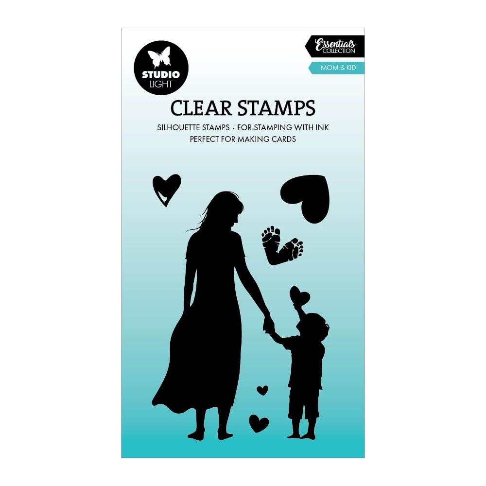 Studio Light Essentials Clear Stamps: Nr. 662, Mom & Kids (5A0023J01G6MT)