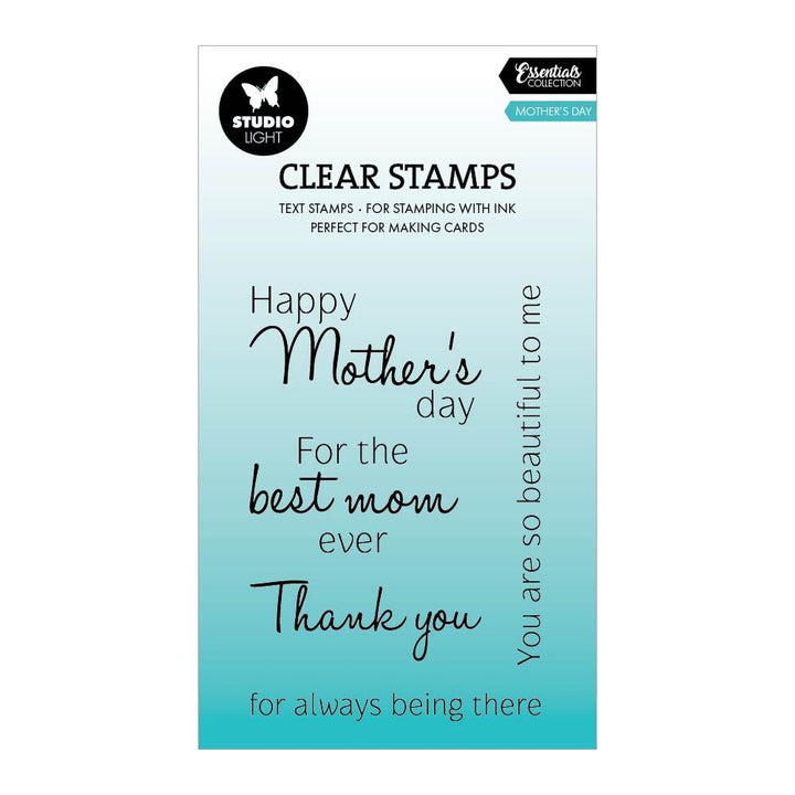 Studio Light Essentials Clear Stamps: Nr. 665, Mothers Day (5A0023L01G6ND)