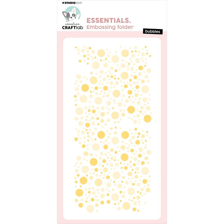 Studio Light Essentials Embossing Folder: Nr. 20, Bubbles (5A0023N71G6NL)