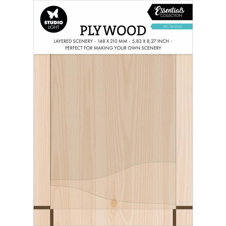 Studio Light Essentials Plywood: Nr. 03, Rectangle (5A0023L61G6PN)