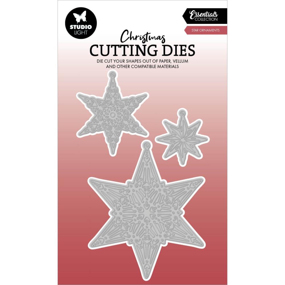 Studio Light Essentials Cutting Die: Nr. 850, Star Ornaments (5A0023L11G6PV)