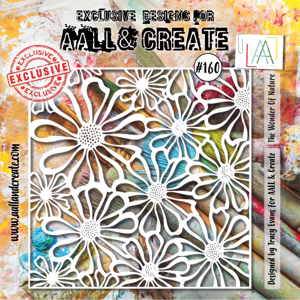 AALL And Create 6"X6" Stencil: The Wonder Of Nature (AALL-PC-160)