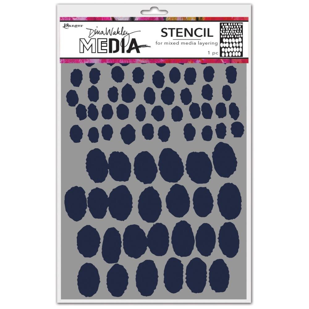 Dina Wakley 9"X6" Media Stencils: Varied (MDS1G7XS)