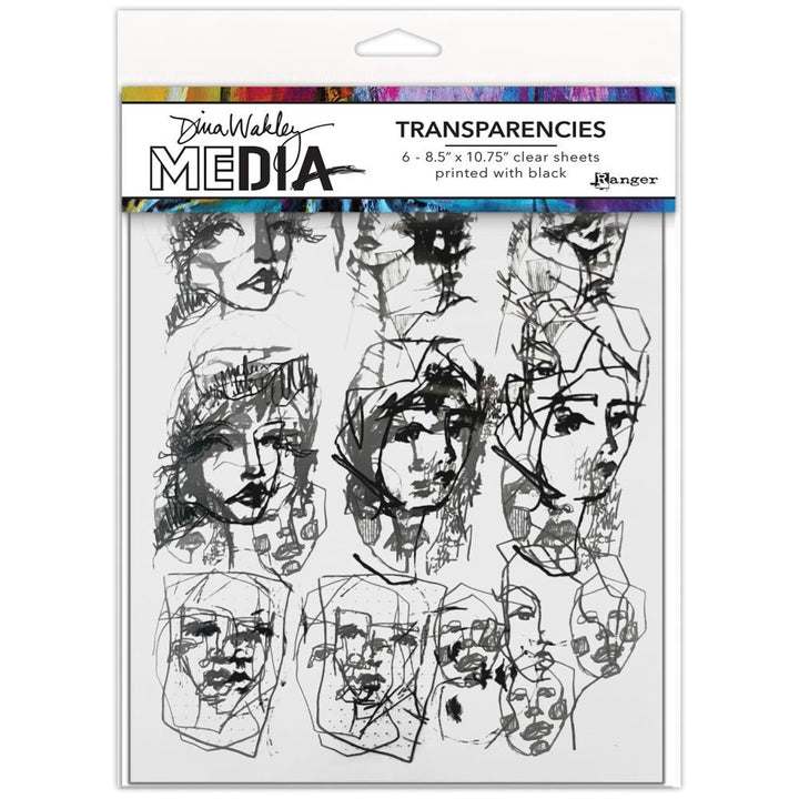 Dina Wakley MEdia Transparencies: Tinies Set 2 (MDA82644)