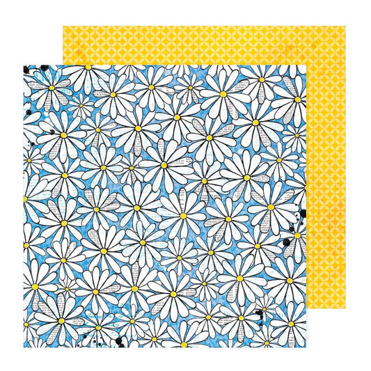 Vicki Boutin Bold And Bright 12"X12" Double-Sided Cardstock: Picking Daisies (5A0026K41G91B)