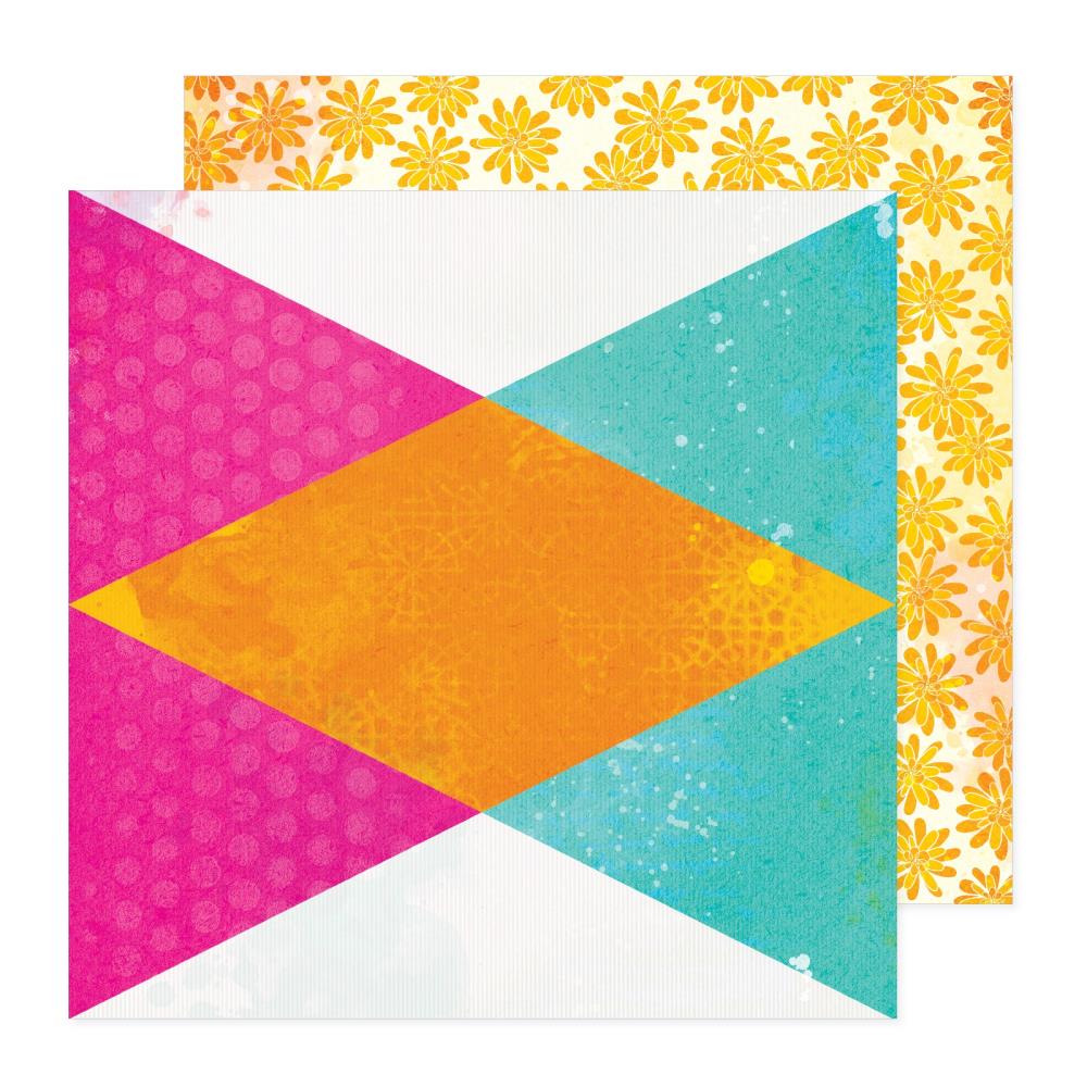 Vicki Boutin Bold And Bright 12"X12" Double-Sided Cardstock: Great Day (5A0026K41G91T)