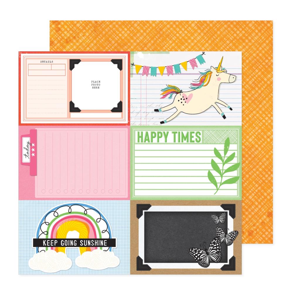 Vicki Boutin Bold And Bright 12"X12" Double-Sided Cardstock: 4X6 (5A0026K41G92K)