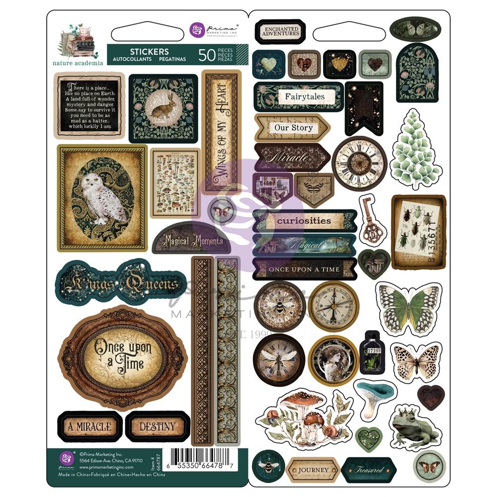 Prima Marketing Nature Academia Stickers, 50/Pkg (5A0026TD1G97T)