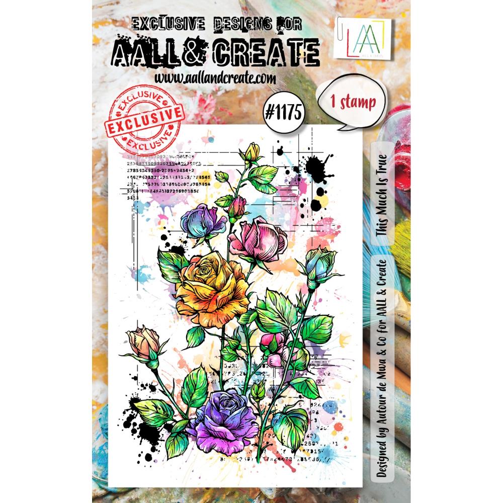 AALL And Create A7 Photopolymer Clear Stamp Set: This Much Is True (5A0027FC1G9RM)