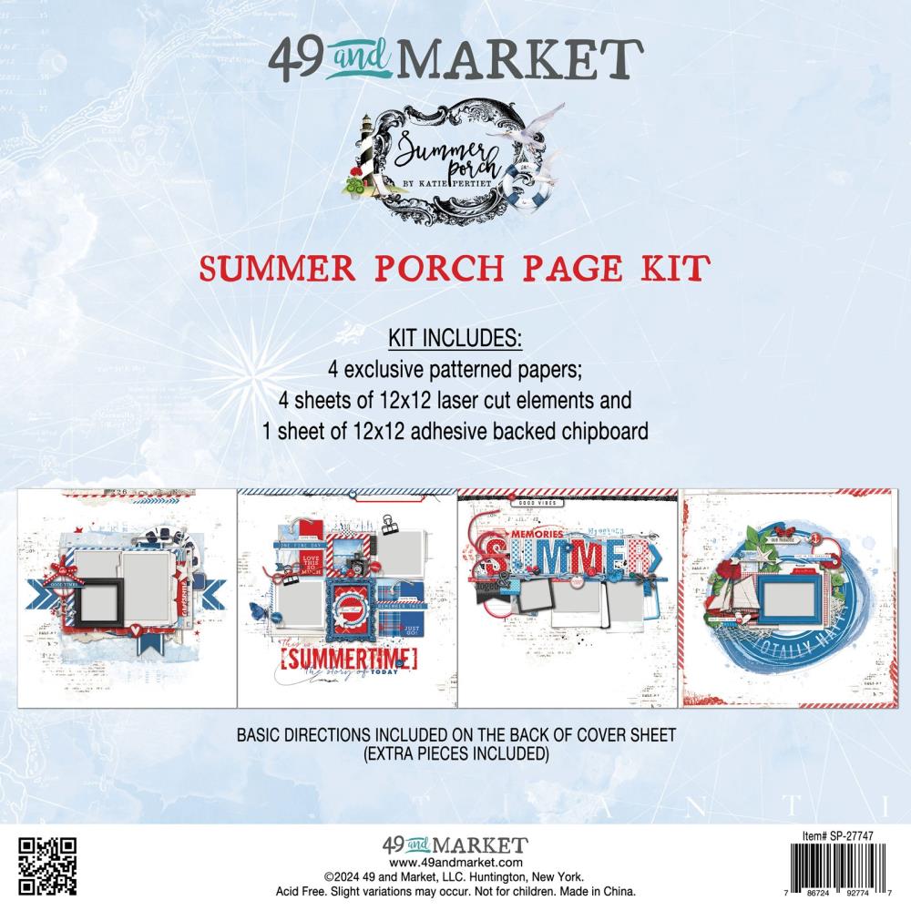 49 and Market Summer Porch Page Kit (A500240DG1792)