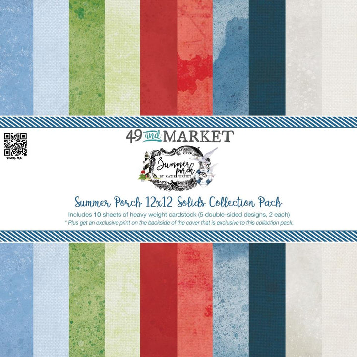 49 and Market Summer Porch Foundations 12"X12" Collection Pack (A500240GG1799)