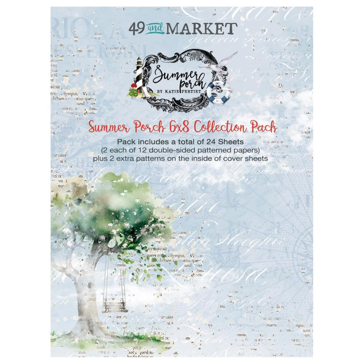 49 and Market Summer Porch 6"X8" Collection Pack (A50023ZRG179D)