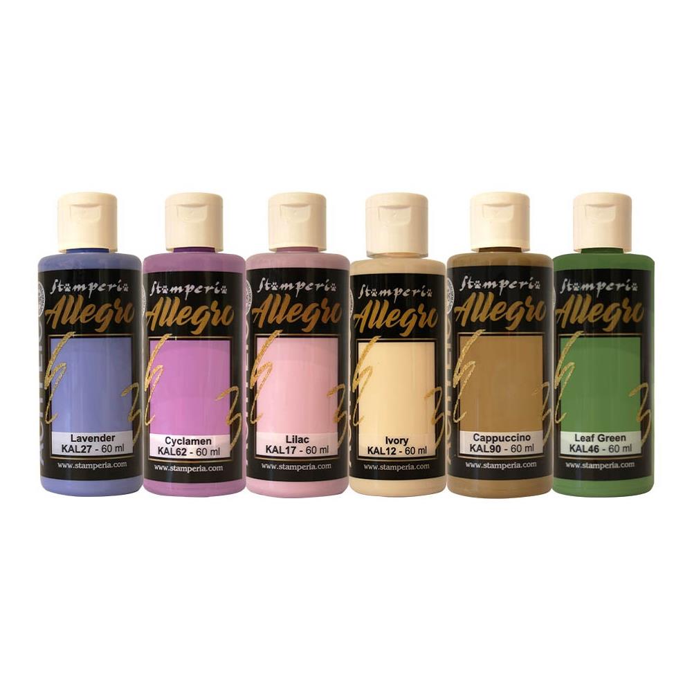 Stamperia Lavender Allegro Paint Set, 6/Pkg (5A0027HP1G9SM)