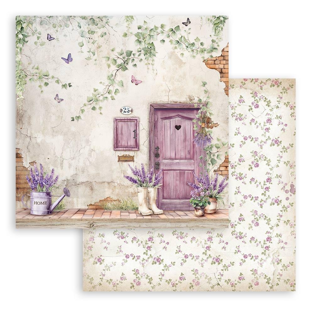 Stamperia Lavender 12"X12" Double-Sided Cardstock: Door (5A0027J21G9T4)