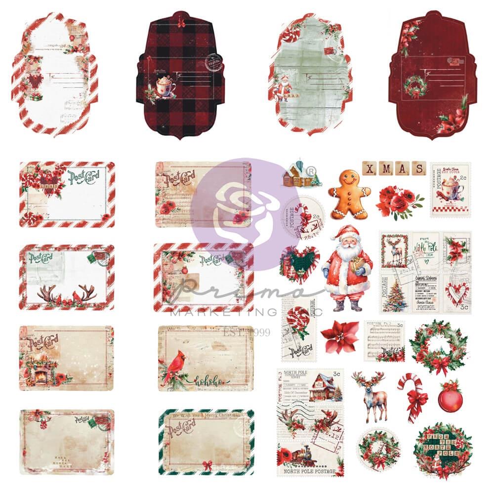 Prima Marketing From The North Pole Envelopes: 8/Pkg (5A0028901GB9S)