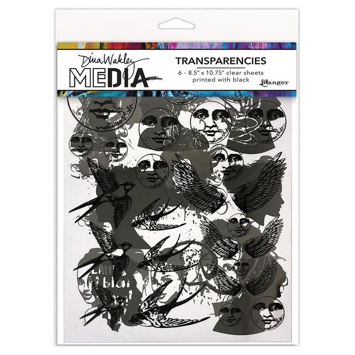 Dina Wakley MEdia Transparencies: Focals Set 2 (5A0029DN1GCR9)