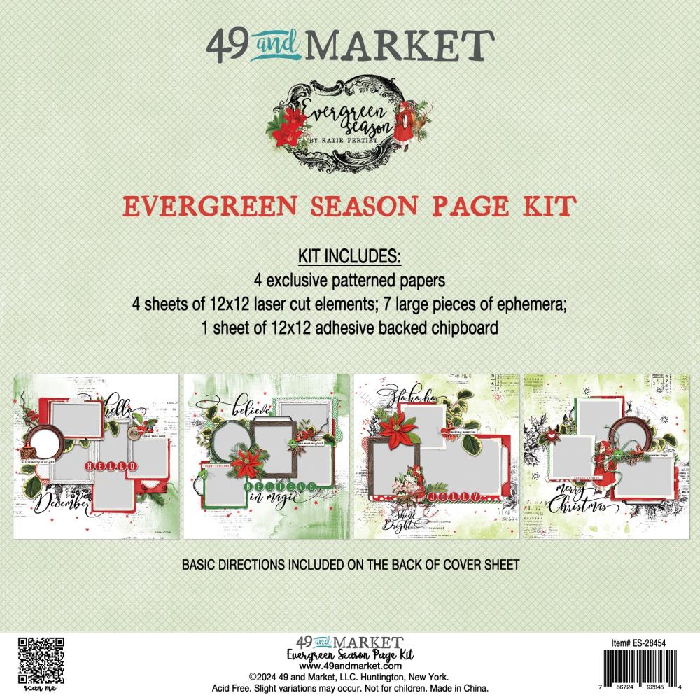 49 and Market Evergreen Season Page Kit (5A0027PL1GB0G)