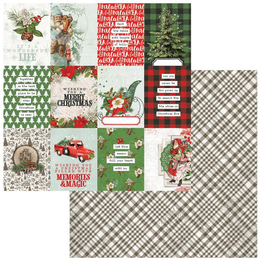 49 and Market Evergreen Season 12"X12" Double-Sided Cardstock: Journal Cards (5A0027P91GB0Q)