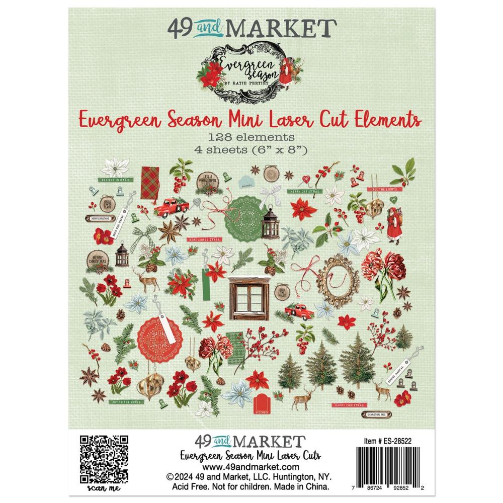 49 and Market Evergreen Season Mini Laser Cut Outs (5A0027PG1GB0T)