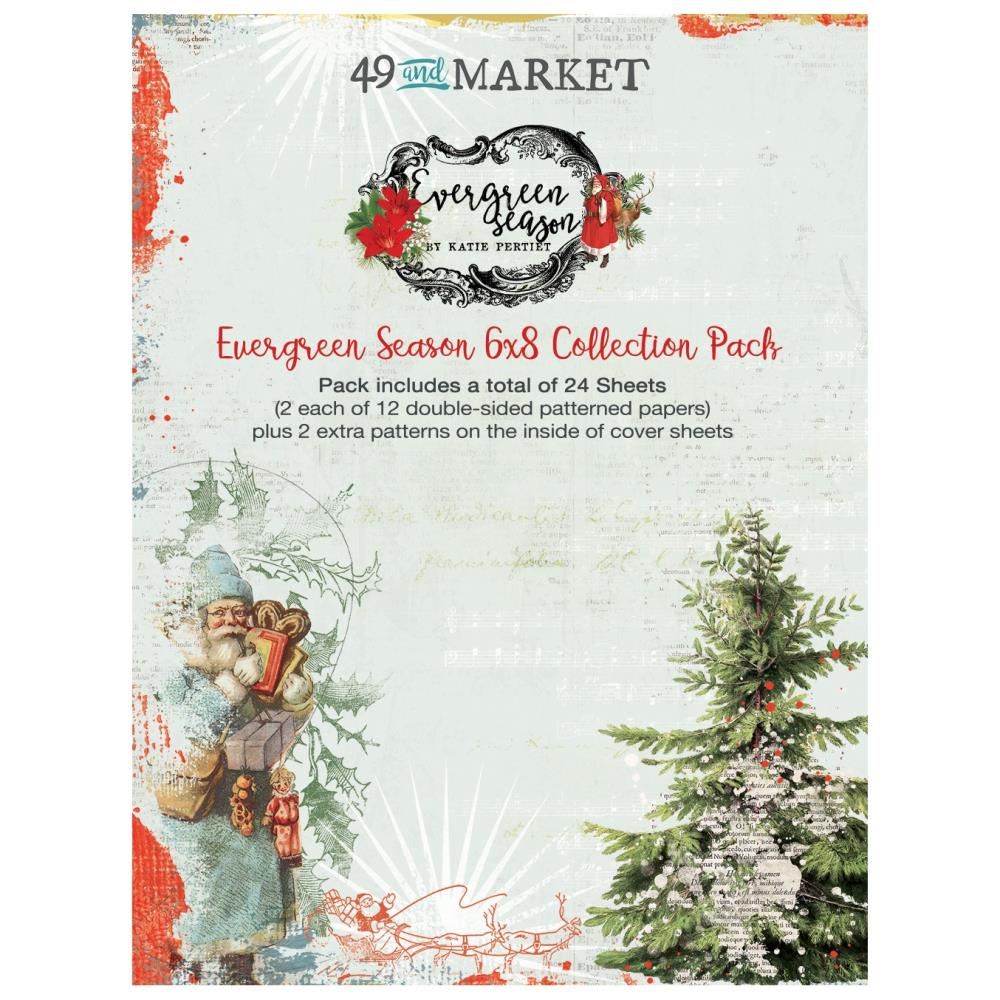 49 and Market Evergreen Season 6"X8" Collection Pack (5A0027PW1GB17)