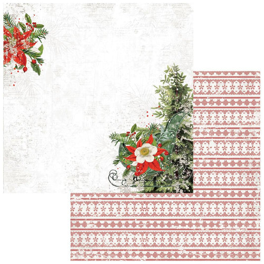 49 and Market Evergreen Season 12"X12" Double-Sided Cardstock: Rejoice In The Season (5A0027P91GB18)