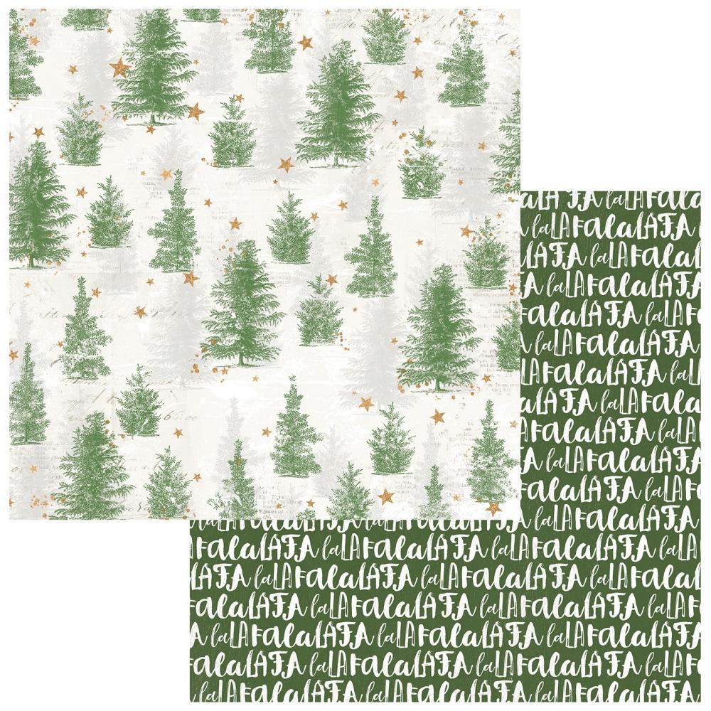 49 and Market Evergreen Season 12"X12" Double-Sided Cardstock: Evergreen Blessing (5A0027P91GB19)