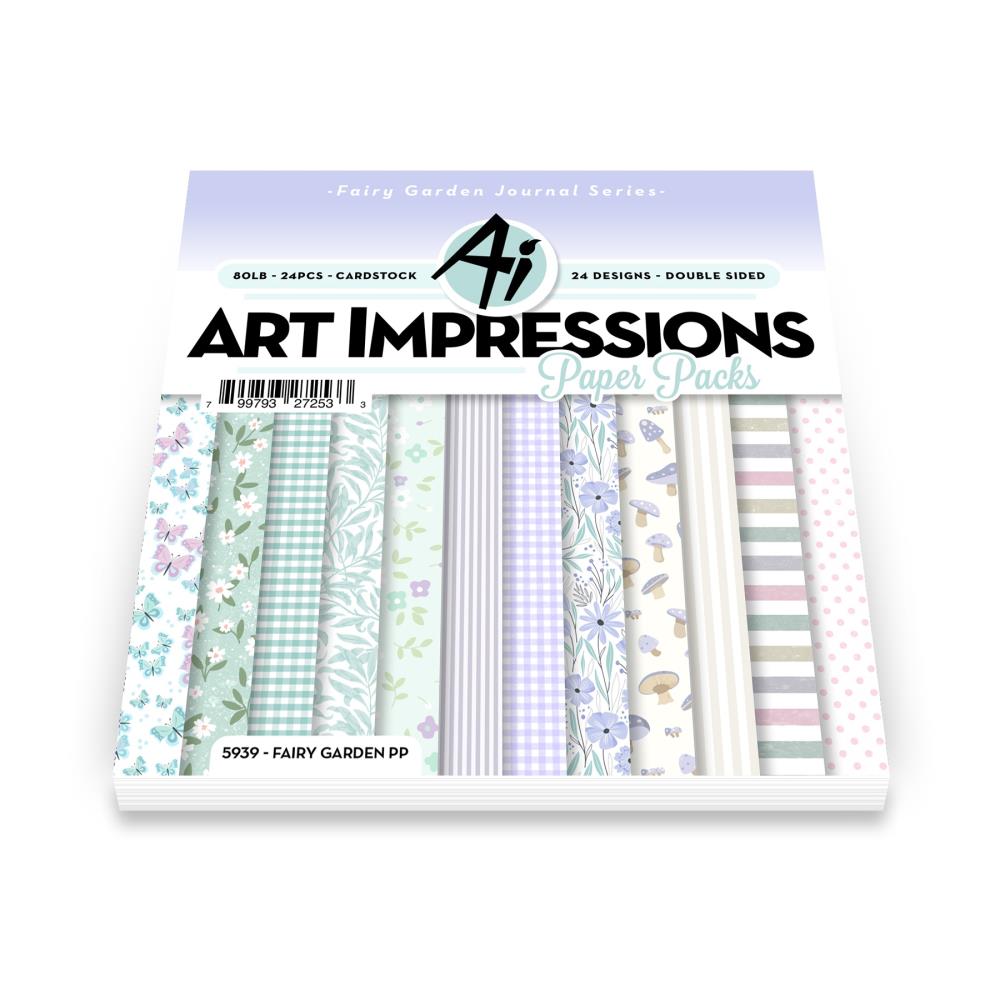 Art Impressions Paper Pack: Fairy Garden (5A002BCR1GDWJ)