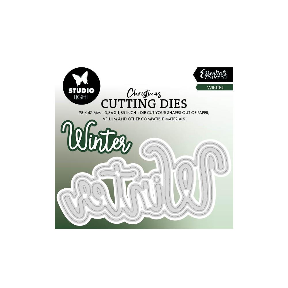 Studio Light Essentials Cutting Die: Nr. 865, Winter (5A002BGX1GDY1)