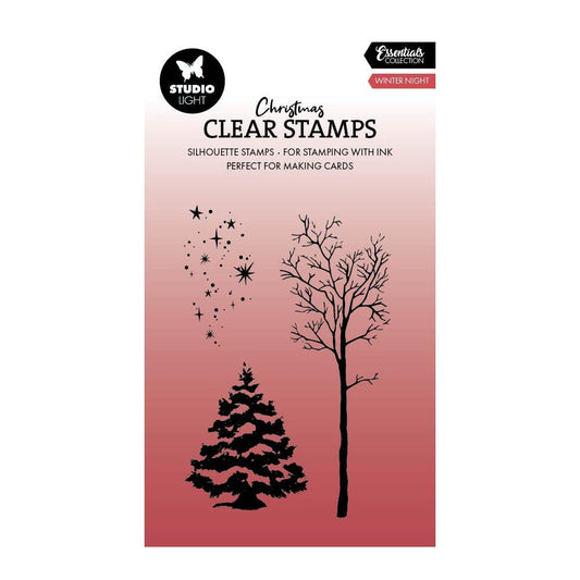 Studio Light Essentials Clear Stamps: Nr. 711, Winter Night (5A002BDT1GDYP)