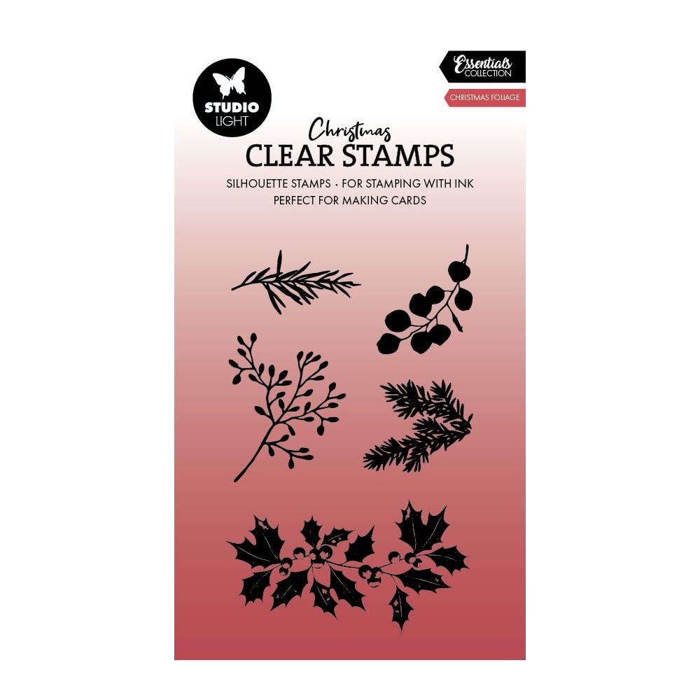 Studio Light Essentials Clear Stamps: Nr. 712. Christmas Foliage (5A002BGG1GDZG)