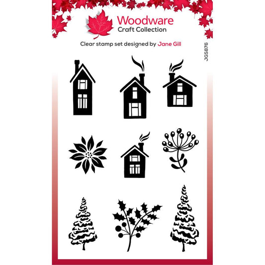 Woodware 4"X6" Clear Stamps Singles: Paintable Baubles Home Fillers (5A002B5N1GDNB)