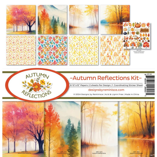 Reminisce Autumn Reflections 12"X12" Collection Kit (5A002BXK1GFFW)