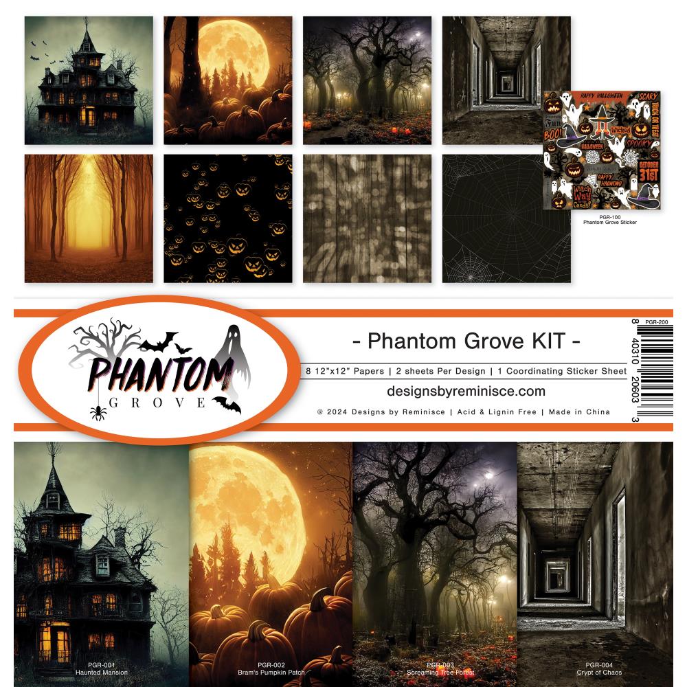 Reminisce Phantom Grove 12"X12" Collection Kit (5A002BXP1GFG1)