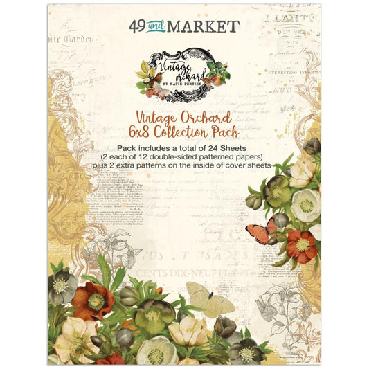 49 and Market Vintage Orchard 6"X8" Collection Pack (5A0029XW1GDBD)