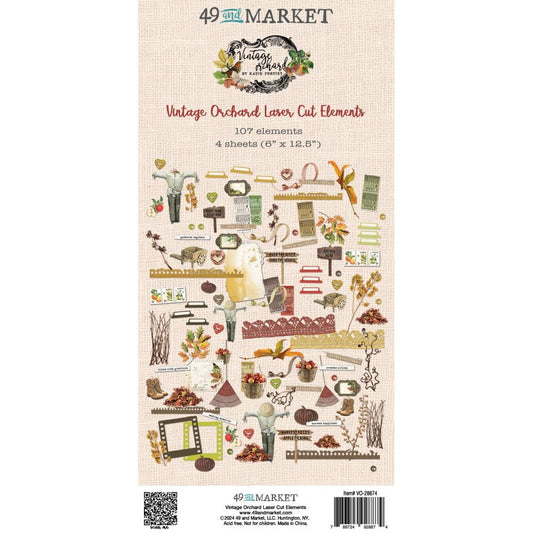 49 and Market Vintage Orchard Laser Cut Outs: Elements (5A0029XJ1GDCY)