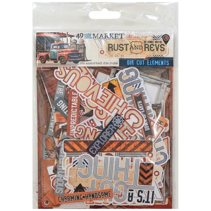 49 and Market Rust And Revs Die-Cuts Elements (5A0029WV1GDD0)