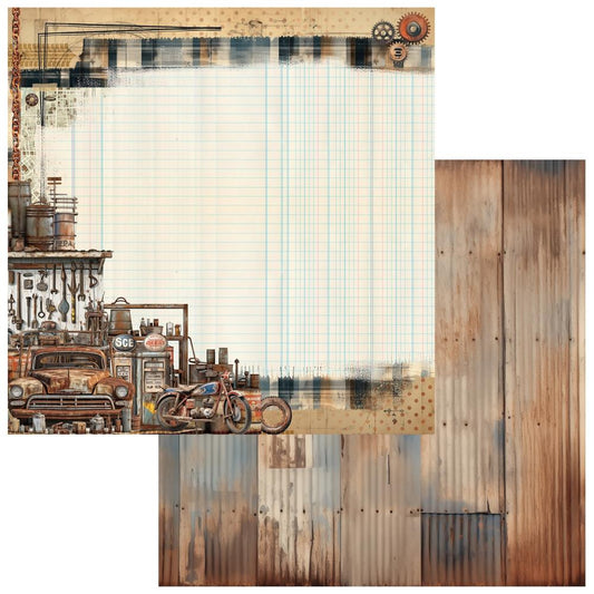 49 and Market Rust And Revs 12"X12" Double-Sided Cardstock: Journey (5A0029WM1GDCQ)