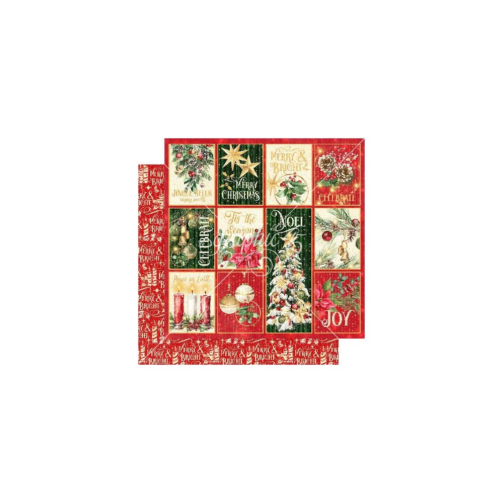 Graphic 45 Merry & Bright 12"X12" Double-Sided Cardstock: Christmas Wonder (5A002BZB1GFJ9)