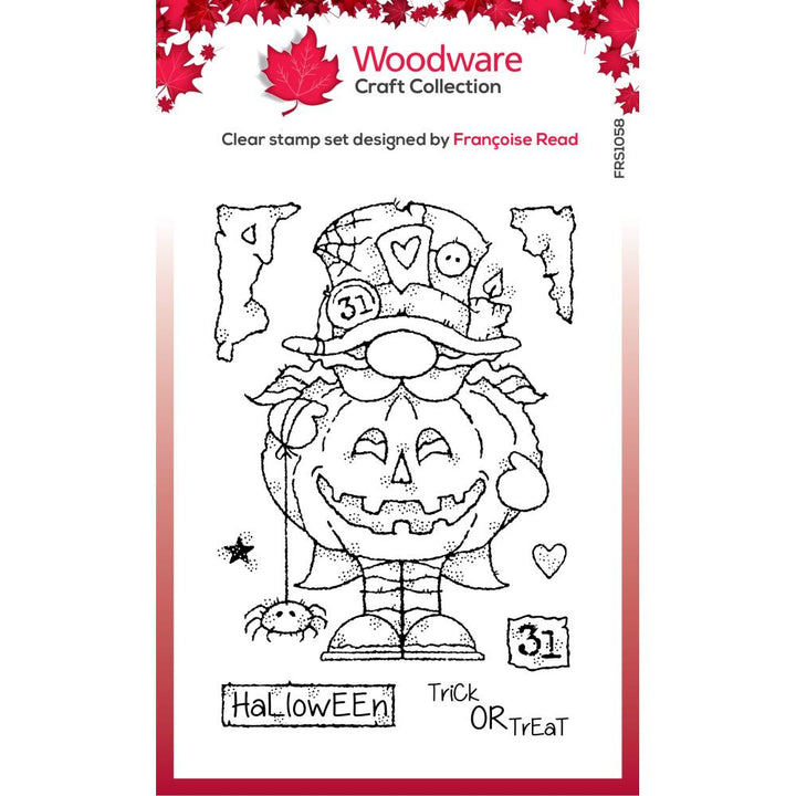 Woodware 4"X6" Clear Stamp Singles: Mad Hatter Gnome (5A002B4T1GDN9)