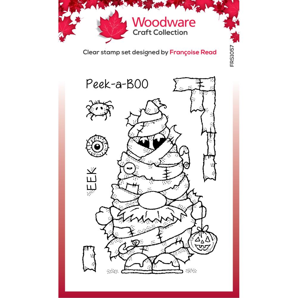 Woodware 4"X6" Clear Stamp Singles: Mummy Gnome (5A002B6B1GDP0)