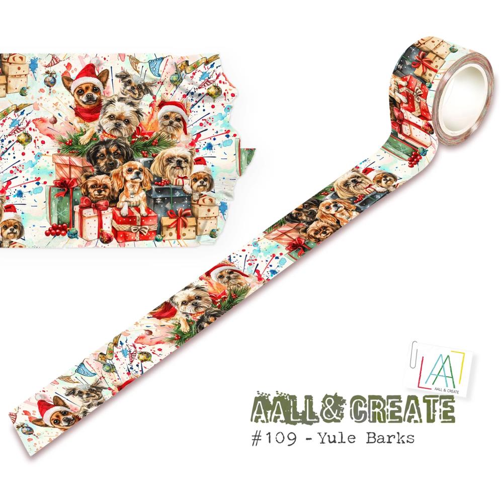 AALL And Create Washi Tape: Yule Barks (5A002BV51GFCJ)