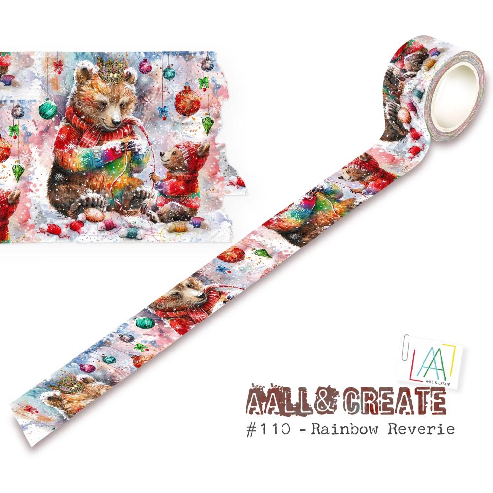 AALL And Create Washi Tape: Rainbow Reverie (5A002BV61GFCL)