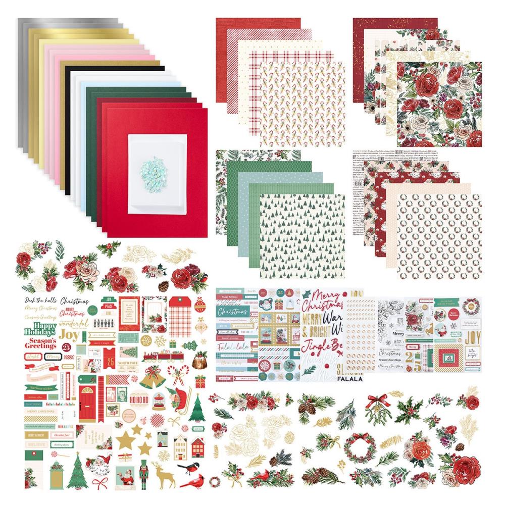 Spellbinders Holiday Cardmaking Kit 2024: Handmade Holidays, Limited Edition (5A002C711GFSD)