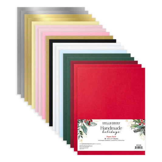 Spellbinders Paper Pack: Handmade Holidays (5A002C781GFSP)